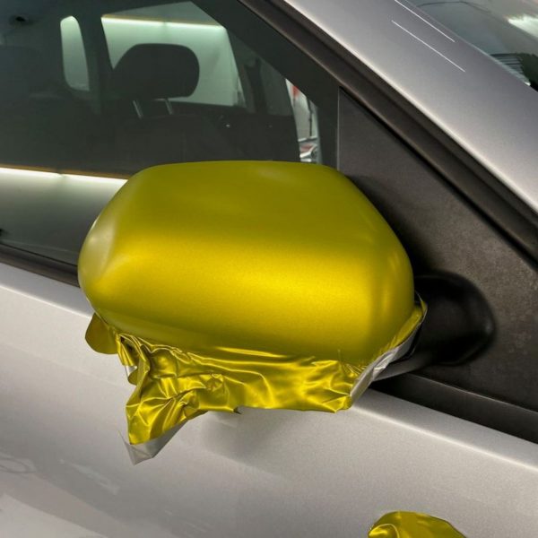 ⁦ציפוי ויניל מט - אייס טיטניום צהוב - Kpmf⁩ – תמונה ⁦2⁩