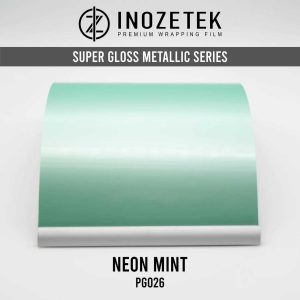 ציפוי מבריק - ניאון מנטה 1.52מ' על 20מ' - Inozetek