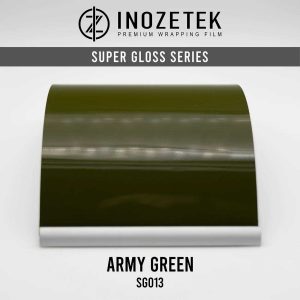 ציפוי מבריק חלק - ירוק זית 1.52מ' על 20מ' - Inozetek