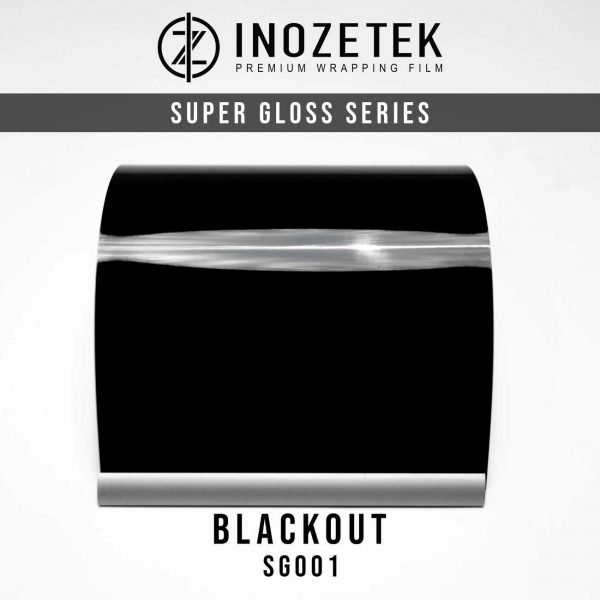 ציפוי מבריק - שחור 1.52מ' על 20מ' - Inozetek