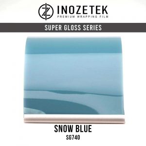 ציפוי מבריק חלק - כחול שלג 1.52מ' על 20מ' - Inozetek
