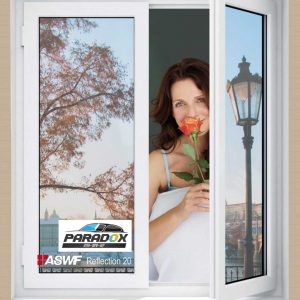 גליל ציפוי %Reflection 20 לחלון בניין, 30 מ' על 1.52 מ' - ASWF